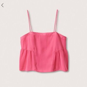 Pink MANGO Tank Top